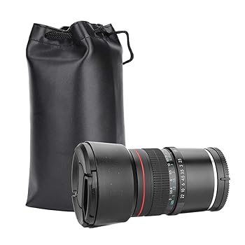 【中古】【39shop】Aukson★カメラレンズ 中望遠カメラレンズ 焦点距離85mm F1.8-F22 大口径フルフレーム 手動ミラーレスカメラ Eレンズ ソニー用（良い）｜ドリエム店