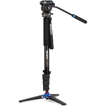 【中古】【39shop】Benro★一脚 A38FDS2PRO S2 Proビデオヘッド(非常に良い)|ドリエム店