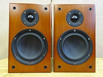 【中古】Denon スピーカーシステム 2台1組 木目 SC-CX101-M