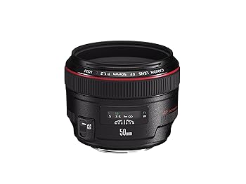 【中古】Canon 単焦点標準レンズ EF50mm F1.2L USM フルサイズ対応