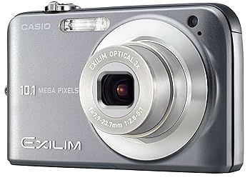 【中古】CASIO デジタル写真機 EXILIM エクシリム ZOOM 薄墨色 EX-Z1080GY