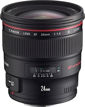 【中古】【39shop】Canon★単焦点広角レンズ EF24mm F1.4L II USM フルサイズ対応(良い)|ドリエム店