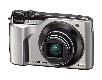 【中古】【39shop】CASIO★デジタルカメラ EXILIM FH100 シルバー EX-FH100SR(非常に良い)|ドリエム店