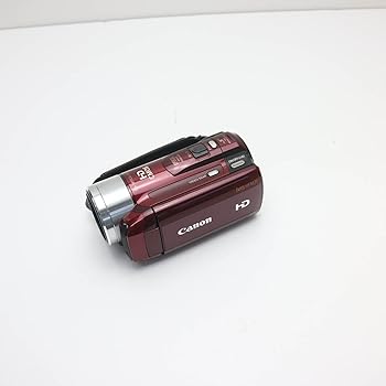 【中古】Canon フルハイビジョンビデオカメラ iVIS HF M31 レッド IVISHFM31RD 内蔵メモリ32GB