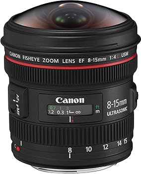 【中古】Canon 超広角望遠レンズ EF8-15粍 F4L フィッシュアイ USM フルサイズ相応う