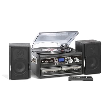 【中古】CDコピー機能搭載マルチプレーヤー　TCDR-186WC　レコード・カセット・CDをCDへ録音できるマルチプレーヤー