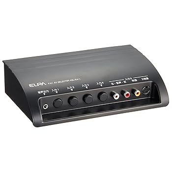 【中古】エルパELPA AVセレクター4in1 HDMI 分配器 ASL-S411