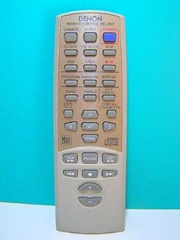 【中古】DENON オーディオリモコン RC-857