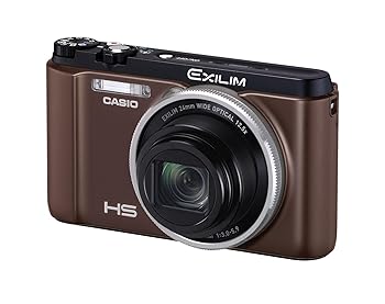 【中古】【39shop】CASIO★デジタルカメラ EXILIM EXZR1300BN 自分撮りチルト液晶 5軸手ブレ補正 1610万画素 EX-ZR1300BN ブラウン（良い）｜ドリエム店