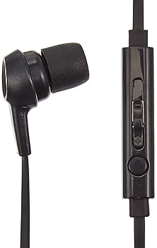 【中古】ELECOM モノラルヘッドホンマイク付 カナル C3520 ブラック EHP-MC3520BK