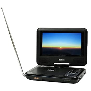 【中古】DVDプレーヤー ワイドFM対応 7インチ ポータブルDVDプレーヤー DV-PF700