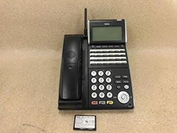 【中古】DTL-24BT-1DBK NEC AspireX カールコードレス電話機