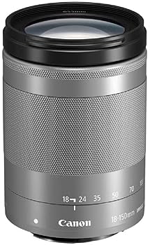 【中古】Canon 望遠ズームレンズ EF-M18-150mm F3.5-6.3 IS STM ミラーレス専用 シルバー EF-M18-150ISSTMSL