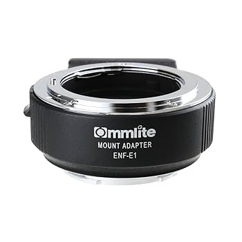 【中古】【39shop】Commlite★レンズマウントアダプター CM-ENF-E1 PRO ニコンFマウントレンズ → ソニーEマウント変換 電子接点 互換品(非常に良い)|ドリエム店