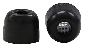【中古】Crystalline Audio クリスタルチップス イヤーピース ダストフィルター付 Mコア Mサイズ3ペア 耐熱 耐汗 遮音性 ノイズ低減 フィット感向上 CTDF