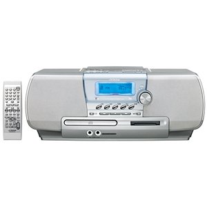 【中古】JVC RC-A2-S CD-MD携帯型取り合わせ しろがね色