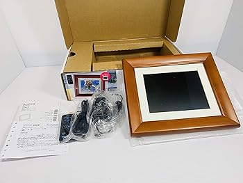 【中古】FUJIFILM デジタルフォトフレーム 7in 内蔵記憶装置512MB 解像力800×600 オーク材 DP-7V