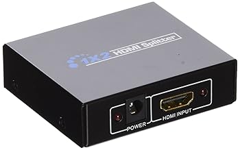 【中古】HDMIスプリッター 1入力2出力 4 Full HD 1.4 2-port ACアダプタ