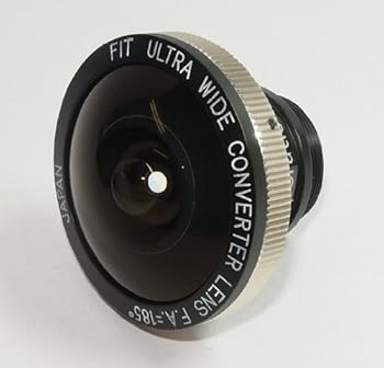 【中古】【39shop】FiT★UWC-1689 デジタルカメラ用魚眼コンバージョンレンズ ULTRA WIDE CONVERTER LENS F.A.=185°(良い)|ドリエム店