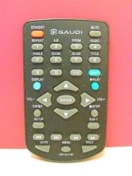 【中古】GAUDI ヴィデオディスク遠隔操作 GHV-PDV740