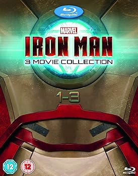 【中古】Iron Man 1-3 Complete Collection Blu-ray Import画像