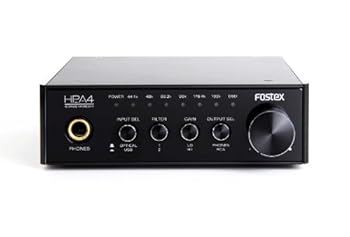 【中古】FOSTEX ヘッドホンアンプ D/A変換器内蔵 ハイレゾ対応 HP-A4