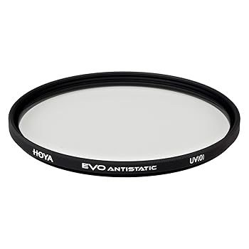 【中古】Hoya Evo帯電防止UVフィルタ ? 49 mm ? Dust/Stain/撥水、ロープロファイルフィルタフレーム