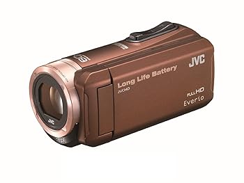 【中古】JVC KENWOOD JVC ビデオカメラ EVERIO 内蔵メモリー32GB ブラウン GZ-F100-T