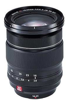 【中古】富士フイルムFUJIFILM X 交換レンズ フジノン ズーム 標準 大口径 16-55mm F2.8通し 防塵防滴耐低温 リニアモーター静音 絞りリング F XF16-55MM