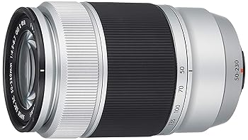 【中古】富士フイルムFUJIFILM X 取り替えっこ水晶体 フジノン 望遠レンズ 望遠 パウダーコンパクト XC50-230粍 手ブレ手を加える 絞り輪っか しろがね色 F XC50-230MMF4.5-6.7 OIS II