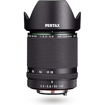 【中古】【39shop】ペンタックス★HD PENTAX-D FA 28-105mmF3.5-5.6ED DC WR 標準ズームレンズ フルサイズ対応高い描写性能高速AF・超音波モーターSDM搭載高性能 HD（非常に良い）｜ドリエム店