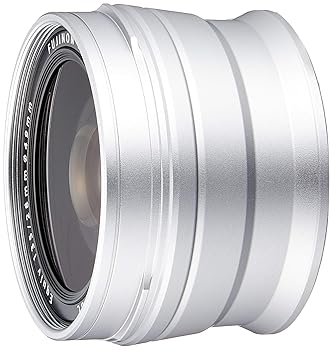 【中古】富士フイルムFUJIFILM X100用ワイドコンバージョンレンズ シルバー WCL-X100S II