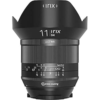 【中古】Irix 11mm f/4.0 ブラックストーンレンズ - 広角直角レンズ 内蔵AEチップ Canon用