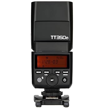 【中古】GODOX TT350F TTL Miniカメラフラッシュ ガイドナンバー36 内蔵2.4Ｇ TTLオートフラッシュ FUJIカメラ適用 対応機種X-Pr02, X-T2, X-T1, X-T20,