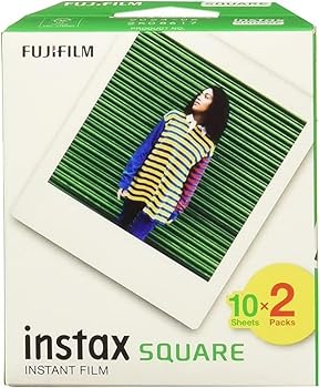 【中古】instax 富士フイルムFUJIFILM スクエアフォーマットフィルム 20枚入 instax SQUARE INSTAX SQUARE WW 2