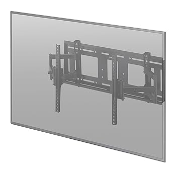 【中古】ハヤミ工産 テレビ受像機壁掛け金具 70V型まで相応う VESA標準尺度相応う 上下決定づける角度合わせる能力のある 黒いこと MH-775B