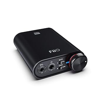 【中古】【39shop】FiiO★K3 ブラック USB DAC/アンプ USB Type-C端子採用/AK4452 DACチップ搭載/DSDネイティブ再生対応(良い)|ドリエム店