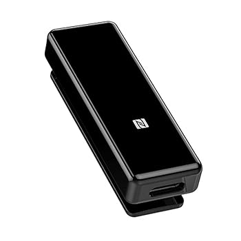 【中古】FiiO μBTR ブラック SBC AAC aptX対応 Bluetoothレシーバー 9時間連続再生 通話用マイク内蔵 USB Type-C カーステレオ NFCペアリング Siri マル 6,503円