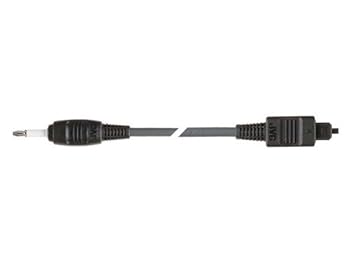 【中古】JVCケンウッド ビクター 光デジタルケーブル 2Mミニプラグ-角プラグ 黒色 XN-220SA