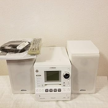 【中古】JVCケンウッド ビクター マイクロコンポーネントMDメモリーシステム ホワイト UX-GM77-W