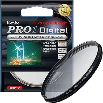 【中古】Kenko カメラ用フィルター PRO1D R-クロススクリーン W 82mm クロス効果用 612828