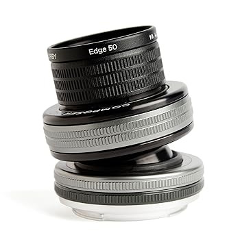 【中古】Lensbaby ティルトレンズ Composer Pro II with Edge 50 50mm F3.2 フジフイルム用