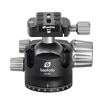 【中古】LEOFOTO LH-55 55粍 薄型どんぶり鉢頂点 Arca / RRS 独立独行した食パン鍵を掛けるに相応う その他-TV・オーディオ・カメラ