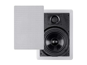 【中古】Monoprice Ariaで壁スピーカー5.25インチポリプロピレン2ウェイペア ? 118589 6.5 Inch 118590