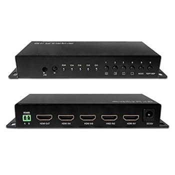 【中古】MIFO HDMI画面取りわける器 4インプット1最終生産物 HDMIうつり変わり分かち合う器 盛りだくさん固定ディスク相応う｜4画面取りわける見せびらかす 斉しく最終生産物 音吐うつり変わり 全画面流行り物 ちょっとの間うつり変わり 遠隔操作 監督すること用