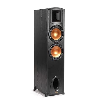 【中古】Klipsch Synergy 黒いこと付け紙 F-300 フロアスタンディングスピーカー 一風変わったの唐人笛科学技術 デュアル8in高最終生産物ウーファー お座敷の端っこ