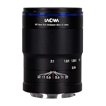 【中古】国内置き目品LAOWA ラオワ 取り替えっこ水晶体 50粍 F2.8 2× ULTRAMACRO APO マイクロフォーサーズマウント LAO0082