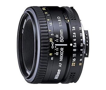 【中古】Nikon 単興味の中心水晶体 Ai AF Nikkor 50粍 F1.8D フルサイズ相応う