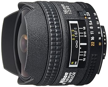【中古】Nikon フィッシュアイレンズ Ai AF fisheye Nikkor 16mm f/2.8D フルサイズ対応 48,792円