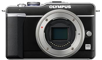 【中古】【39shop】OLYMPUS★ミラーレス一眼 PEN E-PL1ボディ ブラック E-PL1 BODY BLK（非常に良い）｜ドリエム店